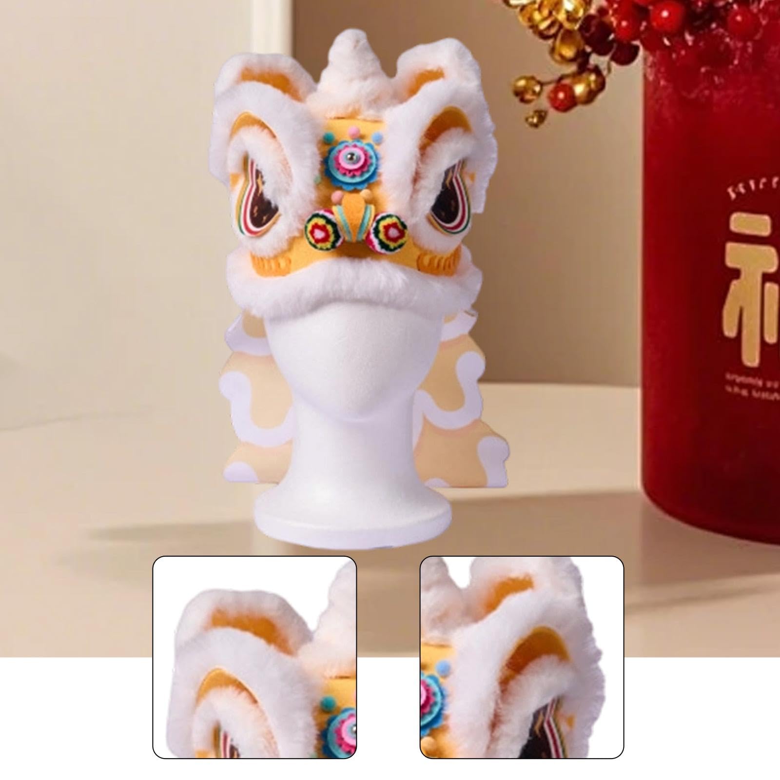 Amazon.co.jp: RNXRZANK 獅子舞頭 DIY 材料キット 手作り 伝統工芸